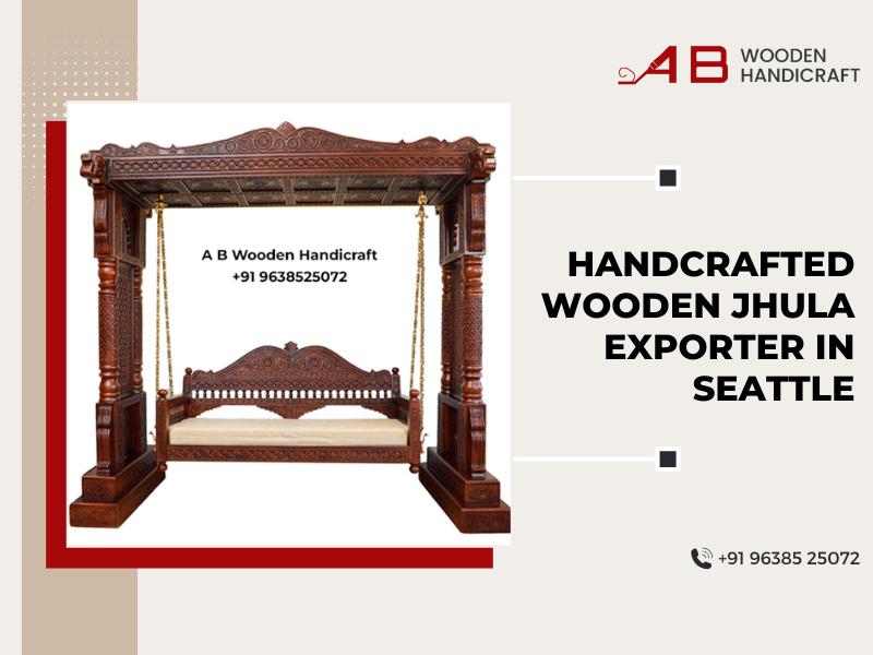 Handcrafted Wooden Jhula Exporter in Seattle
