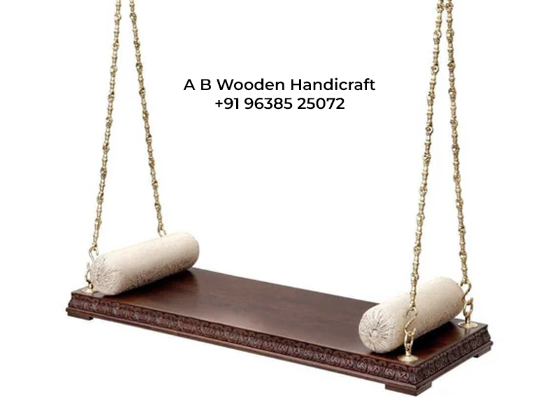 Wooden Swing Set for Home