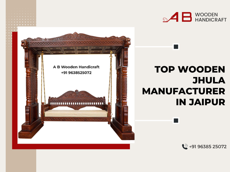 Top Wooden Jhula Manufacturer in Jaipur