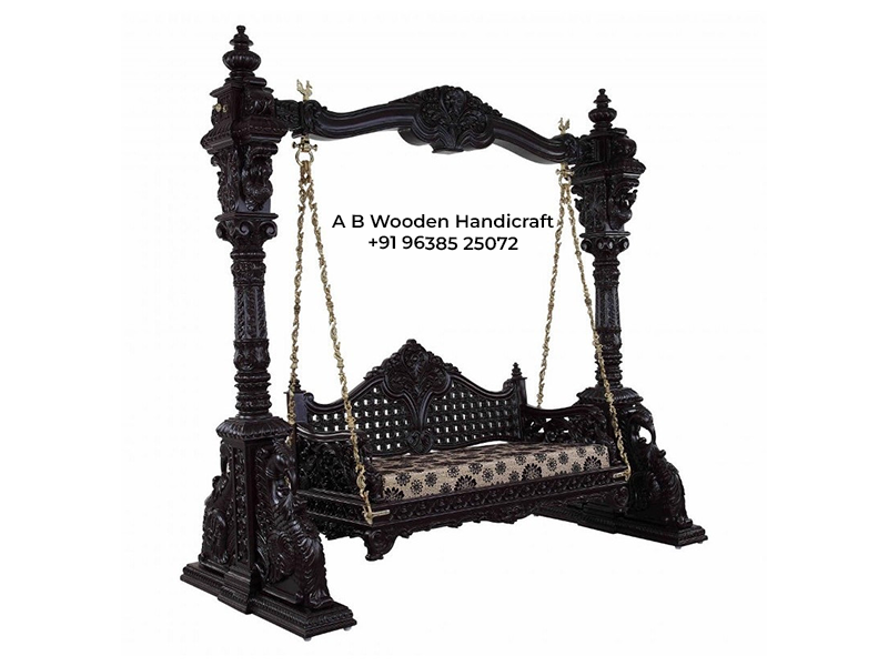 Wooden Swing Jhula for USA Home